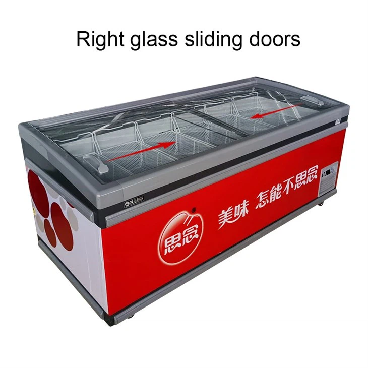 Commercial Island Freezer